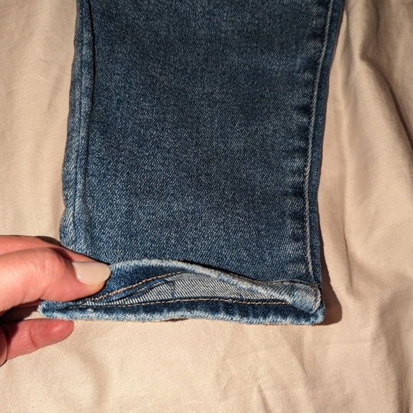 High waisted stretch cropped jeans - Picture 3 of 8